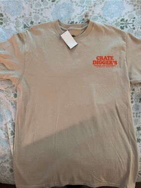 Zumiez Crate Digger’s Tan Graphic Tee